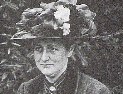 Photo of Beatrix Potter in 1912, taken by her father