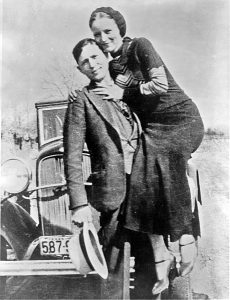 Bonnie and Clyde, circa 1932-1934