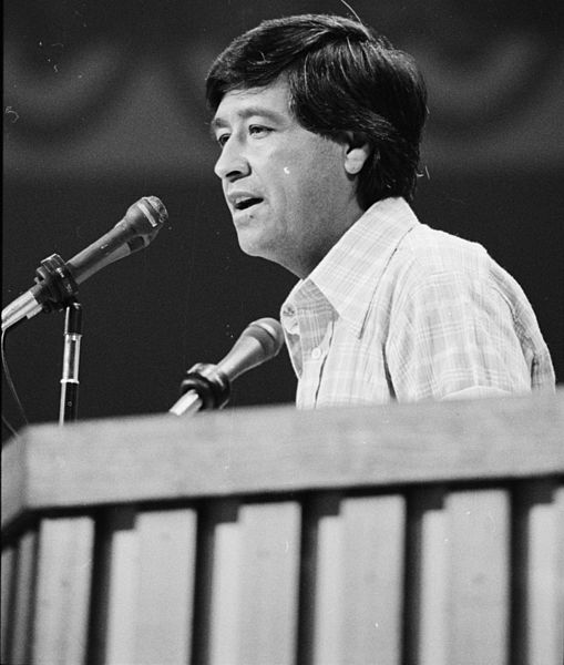 Cesar Chavez, 1976