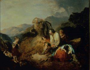 "An Irish Peasant Family Discovering the Blight of their Store," by Daniel MacDonald, c. 1847