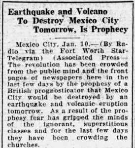 News from January 11, 1924