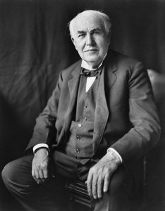Thomas Edison, circa 1922
