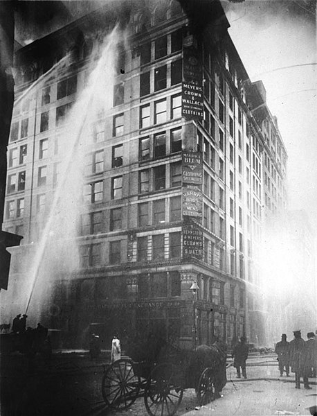 Triangle Shirtwaist Factory fire, 1911