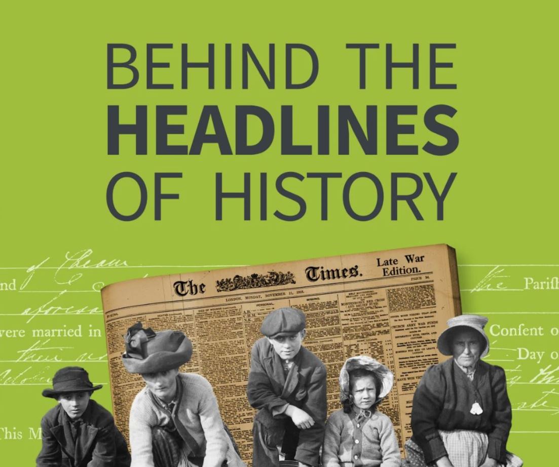 'Behind The Headlines of History' podcast